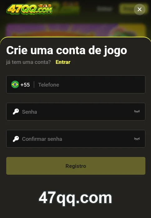 Cliente acessando depósitos flexíveis no 47qq.com